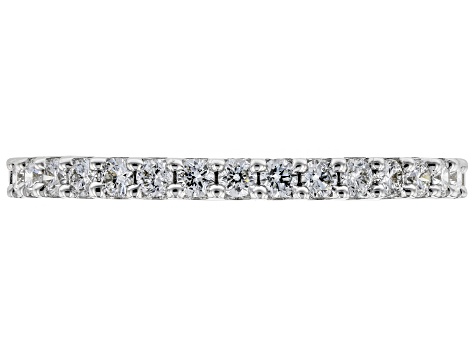 White Lab-Grown Diamond 14K White Gold Ring 0.30ctw