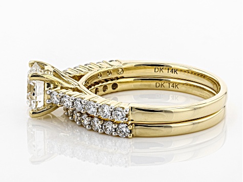 Cubic Zirconia Sk 10k Ring Meaning White Lab-Grown Diamond 14K