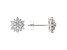 White Lab-Grown Diamond 14K White Gold Earrings .50ctw