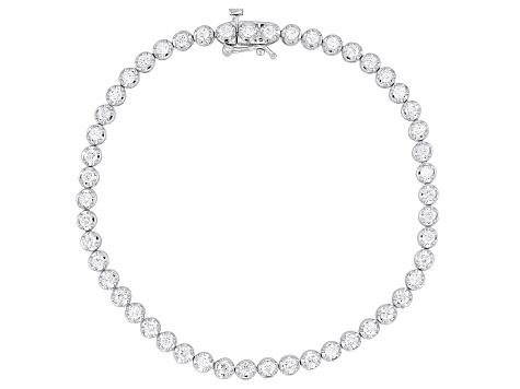 White Lab-Grown Diamond G SI 14k White Gold Tennis Bracelet 2.00ctw ...