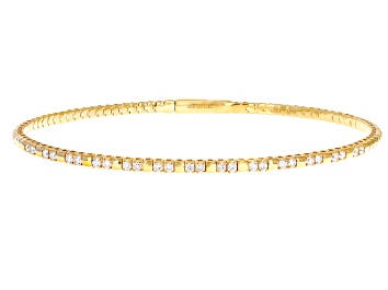 White Lab-Grown Diamond, 14k White Gold Bracelet 3.00ctw