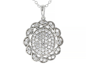 Sleeping Beauty Turquoise 18k Gold Over Sterling Silver Pendant With Chain