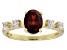 Red Garnet 10k Yellow Gold Ring 1.64ctw