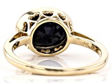 Blue Sapphire 10k Yellow Gold Ring 1.96ct