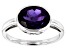 Purple Amethyst Rhodium Over 10k White Gold Ring 1.96ct