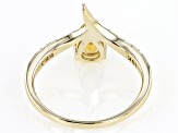 Yellow Citrine 10k Yellow Gold Ring 0.85ctw