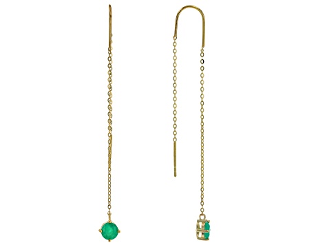 10k gold deals threader earrings