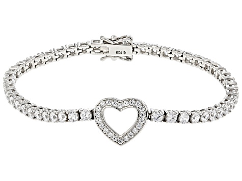 Diamond Tennis Bracelet in Platinum (6 3/8ct tw) – Day's Jewelers