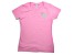 Girlfriend Friday Women's Rhinestone Pink V-Neck T-Shirt