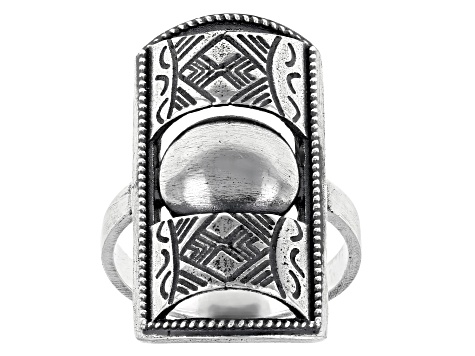 Sterling Silver Berber Design Tribal Ring