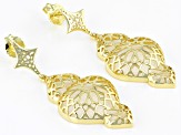 18k Gold Over Sterling Silver Earrings