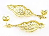 18k Gold Over Sterling Silver Earrings