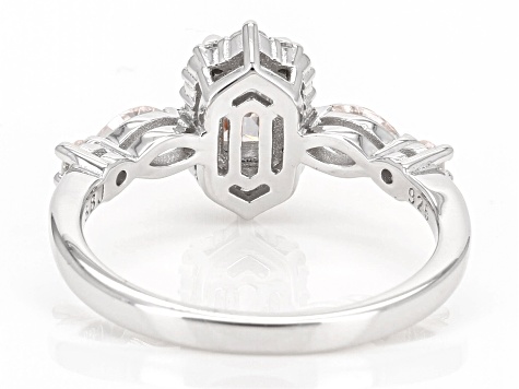 Moissanite Platineve Engagement Ring 1.28ctw DEW - MFJ158 | JTV