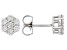 Moissanite Platineve Earring .84ctw DEW