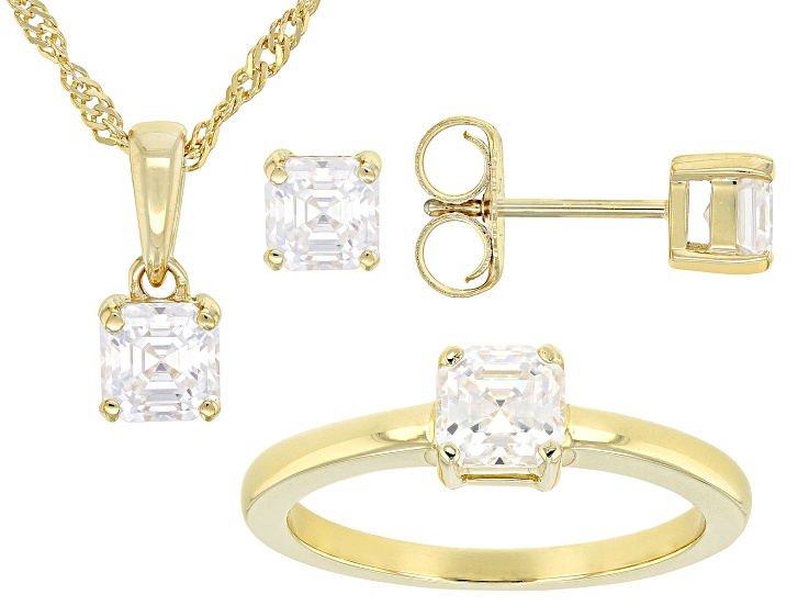 ティアラ　ゴールド17 Temple St Clair Golden 18k Yellow Gold Satin Finish Flower