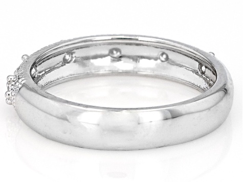 Moissanite Platineve Band Ring .18ctw DEW. - MFJ184 | JTV.com