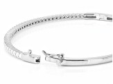 Moissanite Platineve Bangle Bracelet 1.17ctw DEW