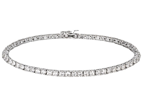 Moissanite Platineve Tennis bracelet 5.50ctw DEW