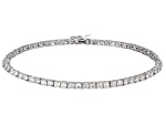 Moissanite Platineve Tennis bracelet 5.50ctw DEW