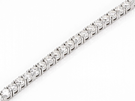 Moissanite Platineve Tennis bracelet 5.50ctw DEW