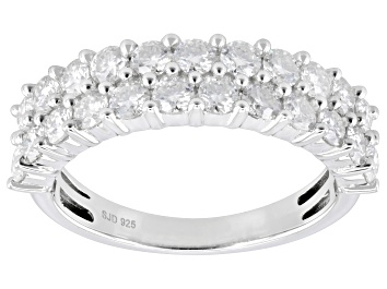 Picture of Moissanite Platineve Band Ring 1.38ctw DEW