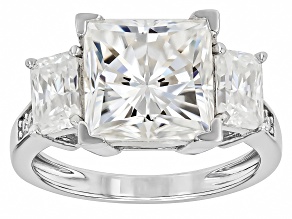 Moissanite Platineve Engagement Ring 6.62