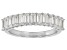 Moissanite Platineve Band Ring 1.30ctw DEW.