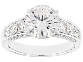 Cubic Zirconia 18k Yellow Gold Over Sterling Silver Band 4.00ctw
