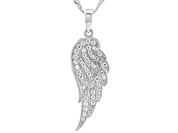 Moissanite 10k Yellow Gold Cross Pendant .78ctw DEW
