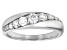 Moissanite Platineve Band Ring 0.60ctw DEW.