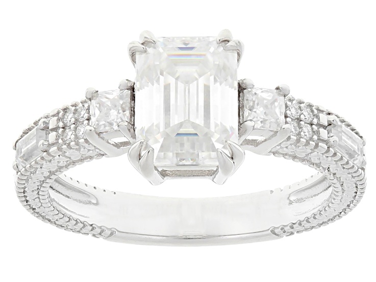 プラチナリンク White Cubic Zirconia Platineve Eternity Band 1.73ctw