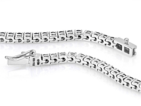 Black Moissanite Platineve Tennis Necklace 14.00ctw DEW