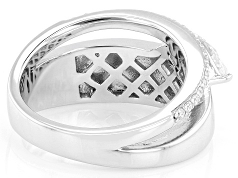 Moissanite Platineve Ring 1.02ctw DEW. - MFJ848 | JTV