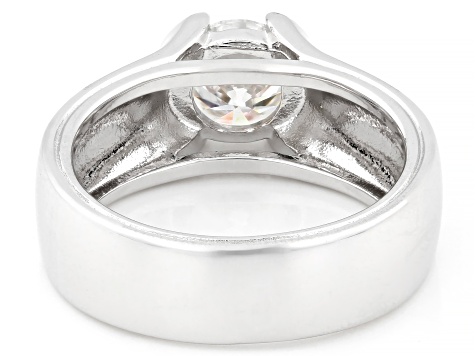 Moissanite Platineve Solitaire Ring 1.20ct DEW. - MFJ875 | JTV