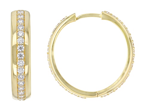 Moissanite 14k Yellow Gold Over Silver Ring 5.59ctw DEW - MFJ851 | JTV