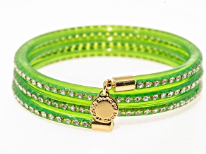 Marc By Marc Jacobs Slinky Toucan Green Zirconia Bracelet