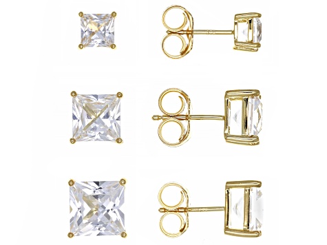 16 pieces or 8 sets of 18k Gold over Sterling Silver X-Large Backs appx  8.5x10x5mm - GGKIT01B