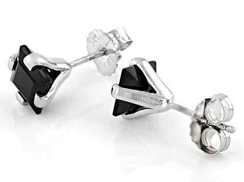 Jtv black spinel stud earrings discount