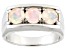 Ethiopian Opal Rhodium Over Sterling Silver Mens Ring. 1.02ctw