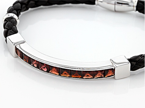 garnet bracelet mens
