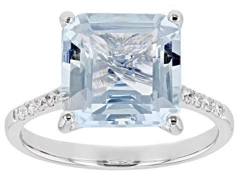 FB Jewels 3.82 Carat Genuine Blue Topaz Tanzanite and White Topaz 925 Sterling Silver Birthstone Ring FB Jewels 3.82 Carat Genuine Blue Topaz Tanzanite and White Topaz 925 Sterling Silver Birthstone Ring