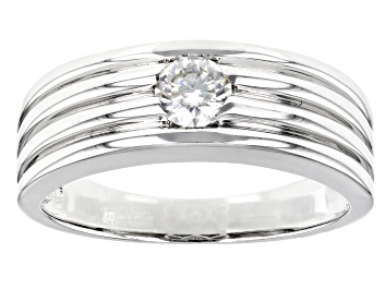 Picture of Moissanite Platineve Mens Ring .50ct DEW.