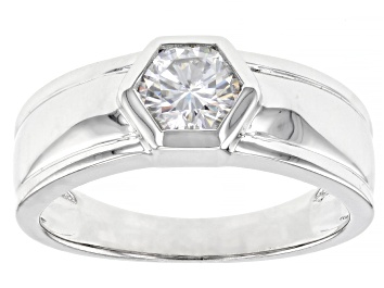 Picture of Moissanite Platineve Mens Ring 1.00ct DEW.