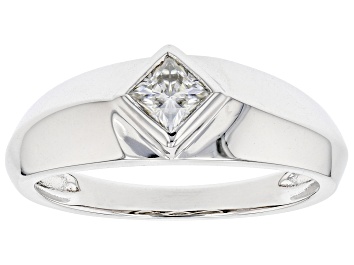 Picture of Moissanite Platineve(R) Mens Ring .41ct DEW.