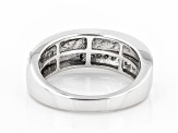 Moissanite Platineve Mens Ring .40ctw DEW.