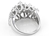 Moissanite Platineve Ring 3.48ctw Dew
