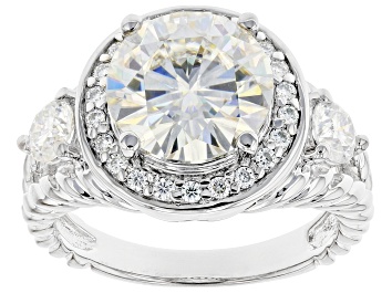 Picture of Moissanite Platineve Ring 4.28ctw DEW