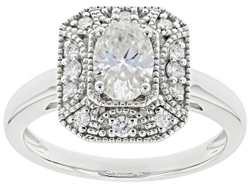 Picture of Moissanite Platineve(R) Vintage Style Ring 1.10ctw DEW