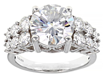 Picture of Moissanite Platineve Ring 4.88ctw DEW