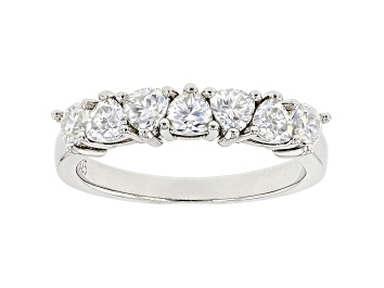 Picture of Moissanite Platineve Band Ring .98ctw DEW